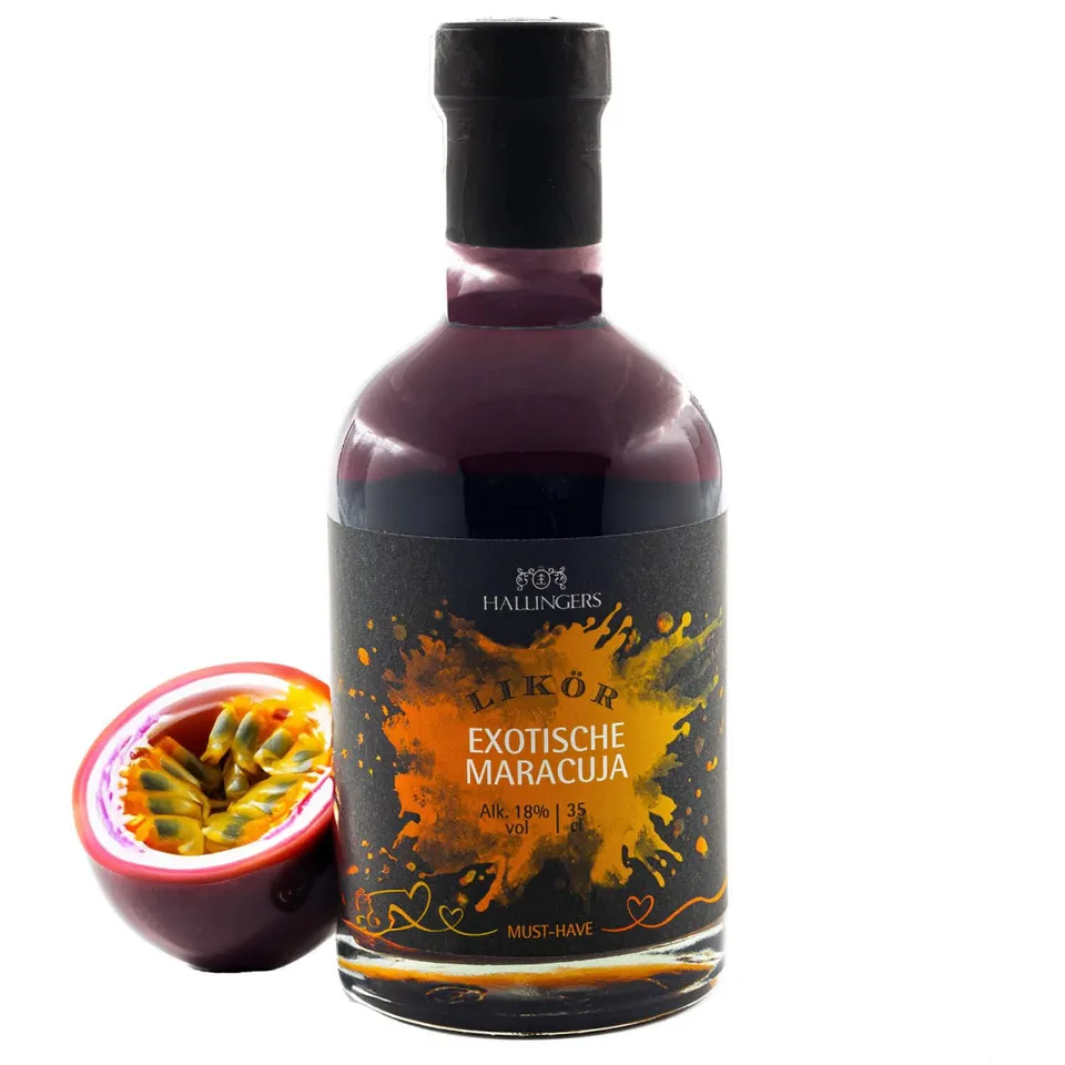 hallingers-lik-r-maracuja-geschenkflasche-18-350ml-fruchtlik-r image 1