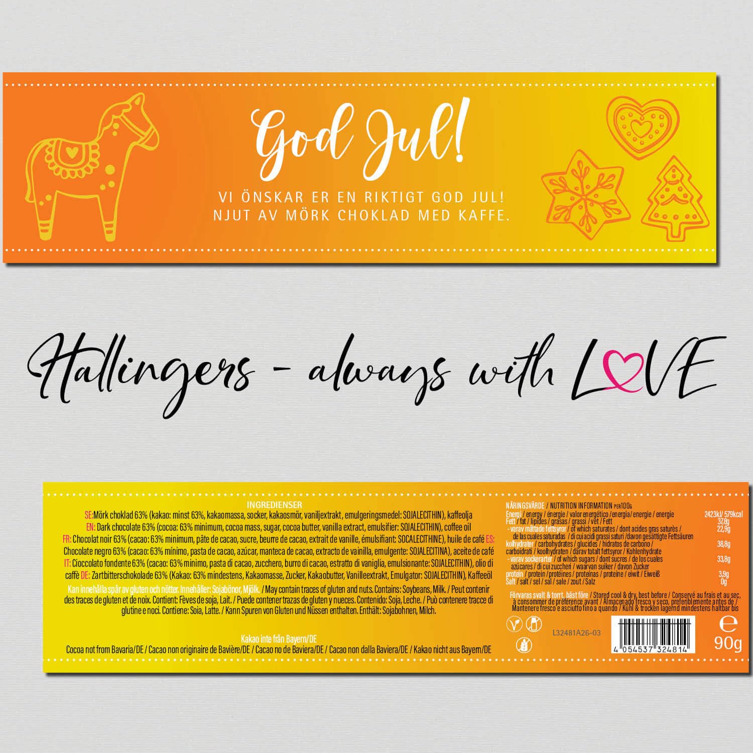 hallingers-schokolade-god-jul-yellow-vegane-tafel-90g-karton image 6