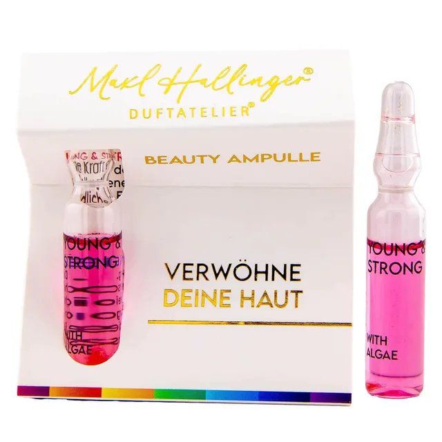 hallingers-wellness-serum-young-strong-algae-2ml-ampulle image 1
