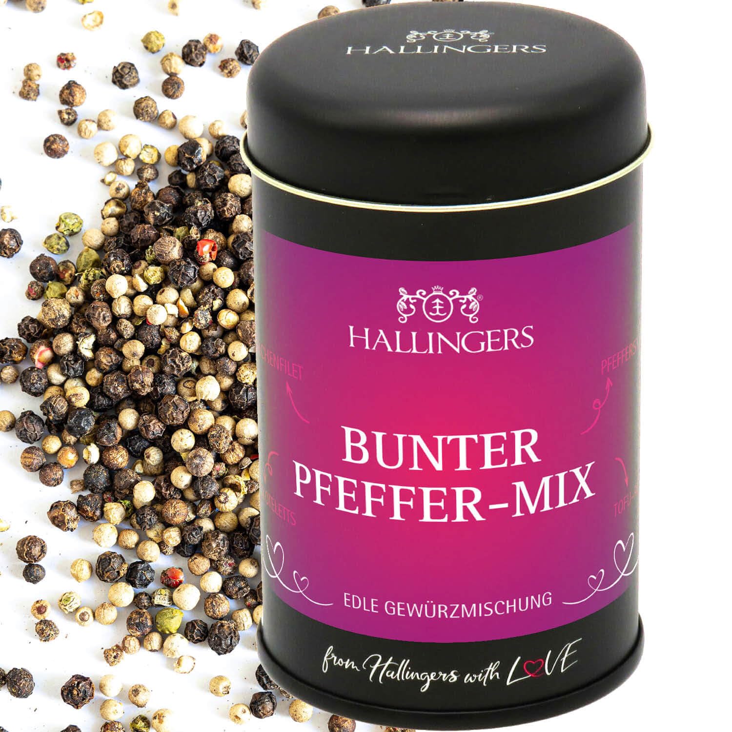hallingers-kochen-bunter-pfeffer-mix-gew-rz-aromadose-95g image 1