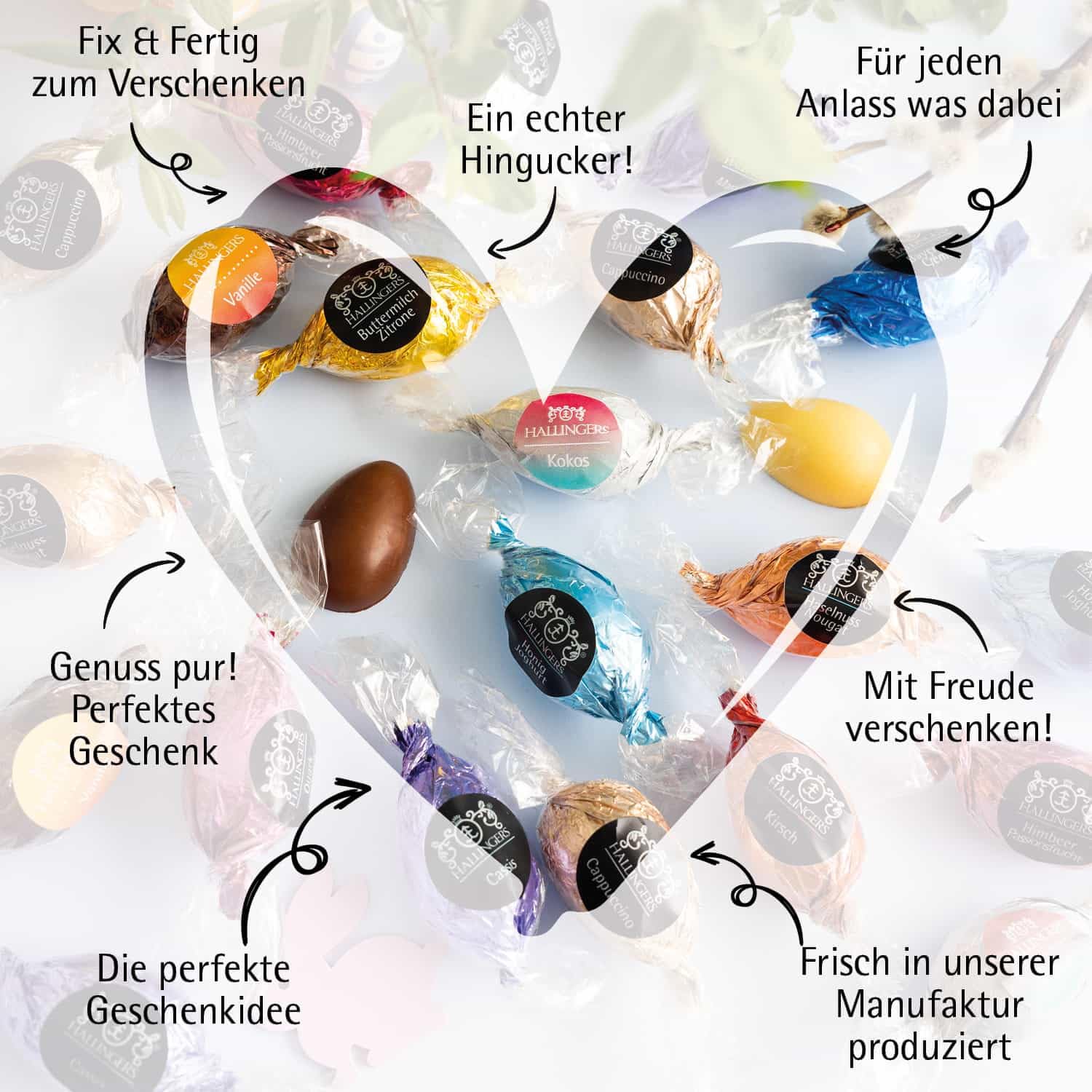 hallingers-easter-box-yellow-ostergeschenk-set-4-tafeln-60-eier image 7