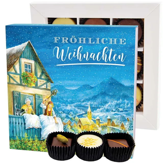 hallingers-pralinen-fr-hliche-weihnachten-box-108g-ohne-alkohol image 1