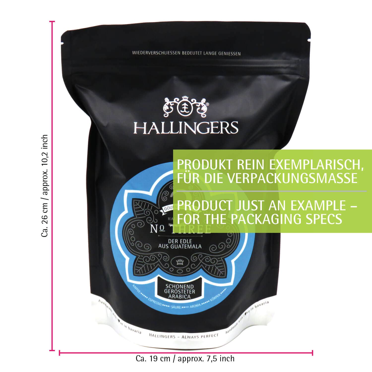 hallingers-no-one-peru-edel-kaffee-geschenk-set-arabica-500g image 8