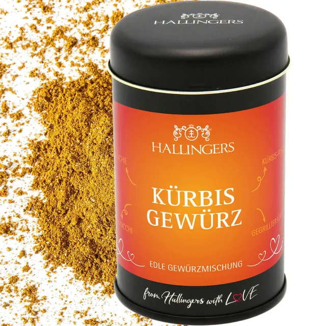 hallingers-kochen-k-rbis-gew-rz-mischung-80g-dose image 1