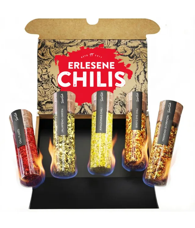 timber-taste-hot-chili-gew-rze-geschenkset-5-chili-scharf image 1