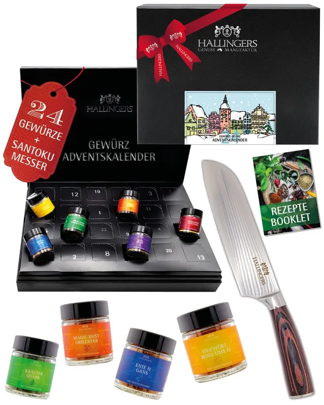 hallingers-adventskalender-winterkalender-24-gew-rze-santoku image 1