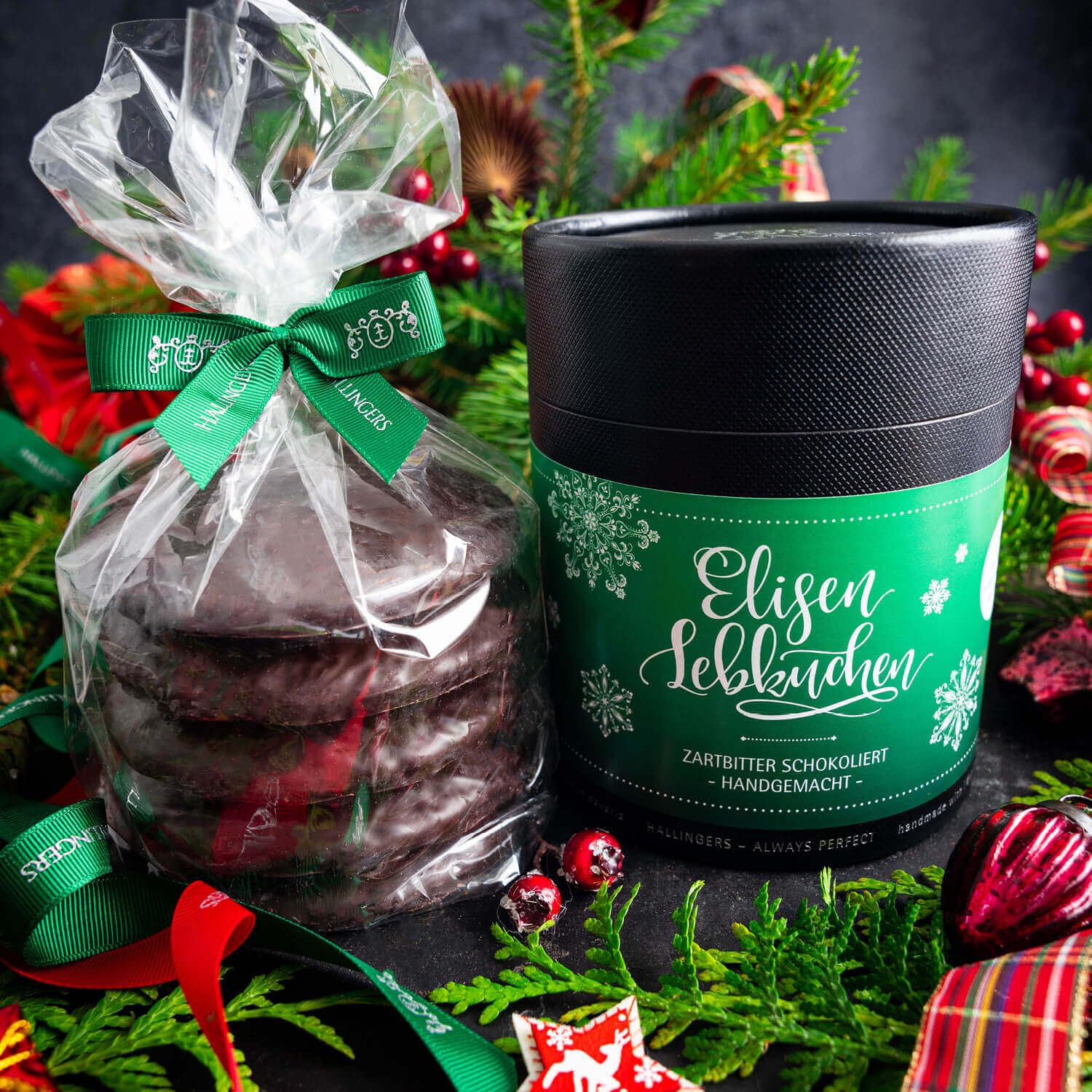 hallingers-gen-sse-elisen-lebkuchen-zartbitter-5er-dose image 3