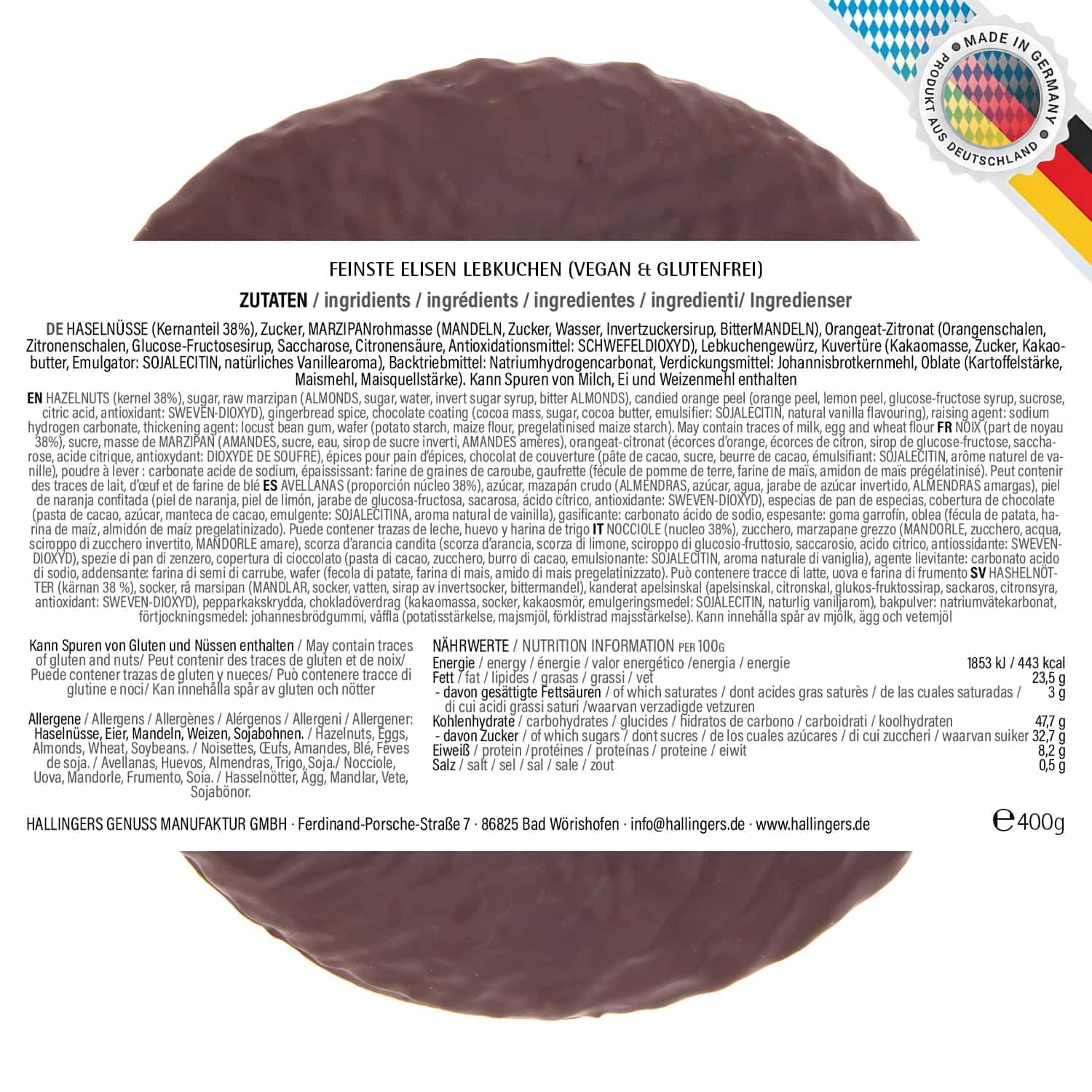 hallingers-gen-sse-elisen-lebkuchen-vegan-glutenfrei-5er-dose image 2