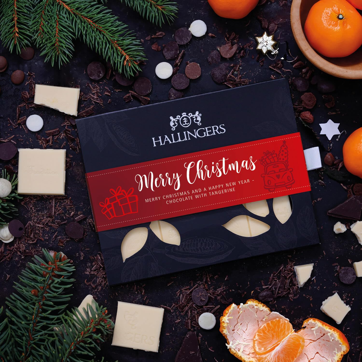 hallingers-merry-christmas-wei-e-schokolade-mandarine-zimt-90g image 2