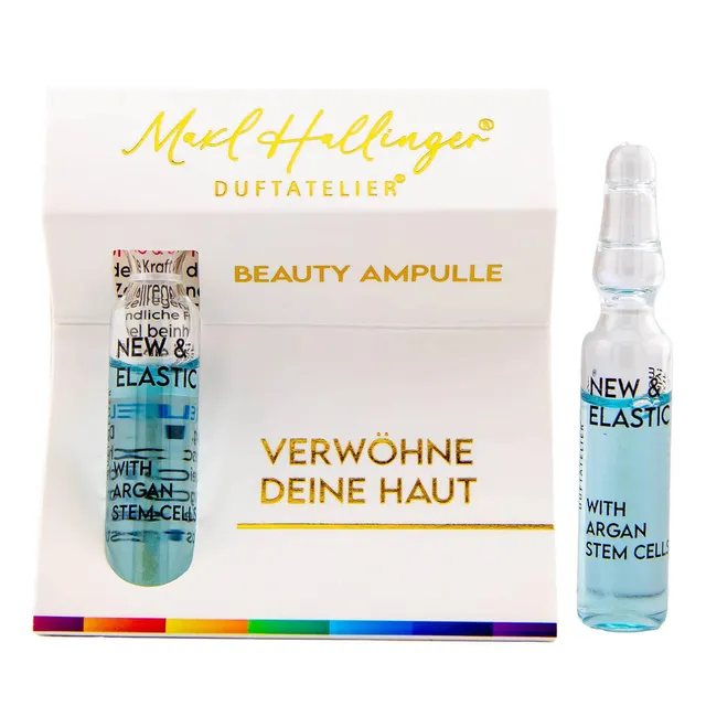 hallingers-wellness-serum-new-elastic-argan-2ml-ampulle image 1