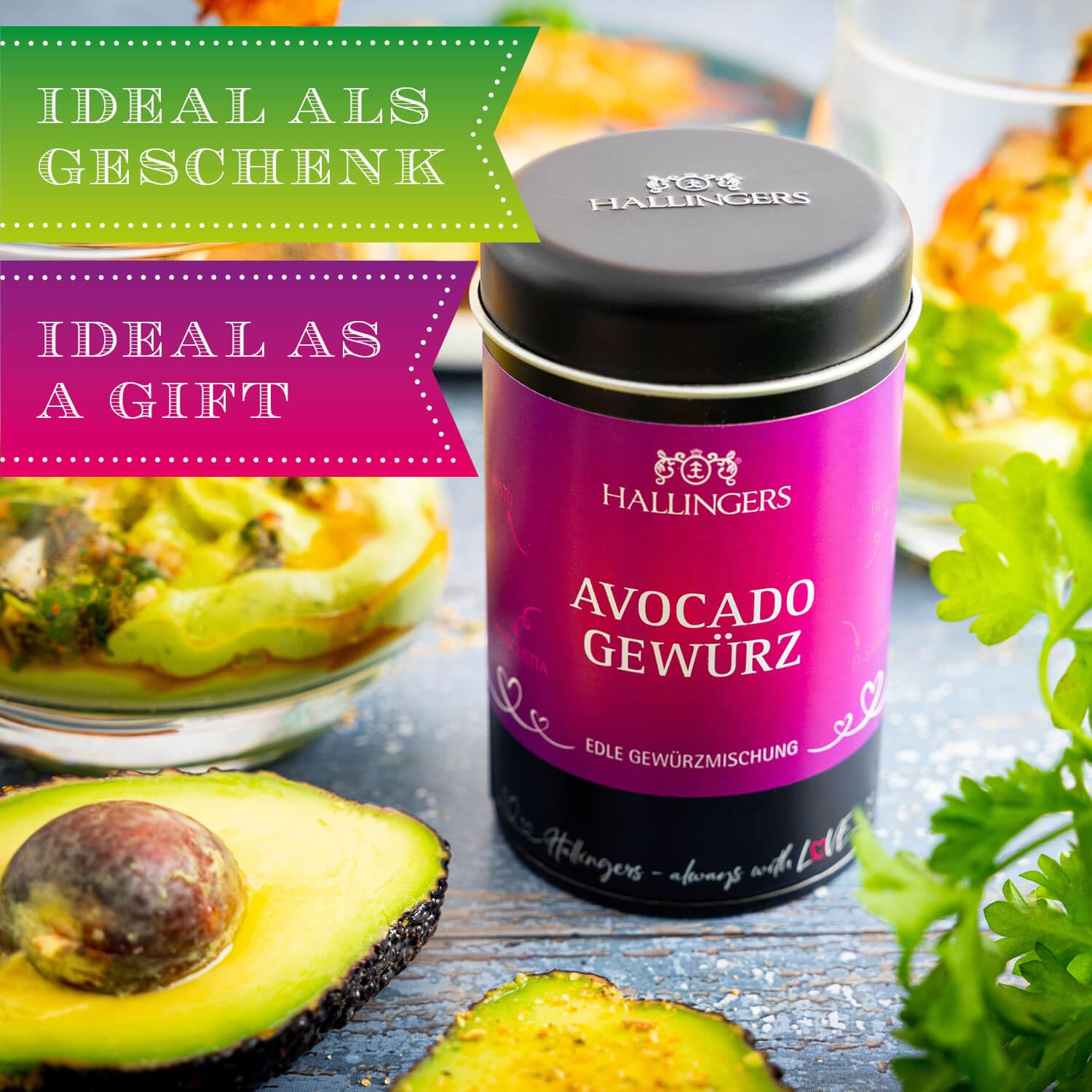 hallingers-kochen-avocado-gew-rzmischung-100g-geschenkdose-guacamole image 3