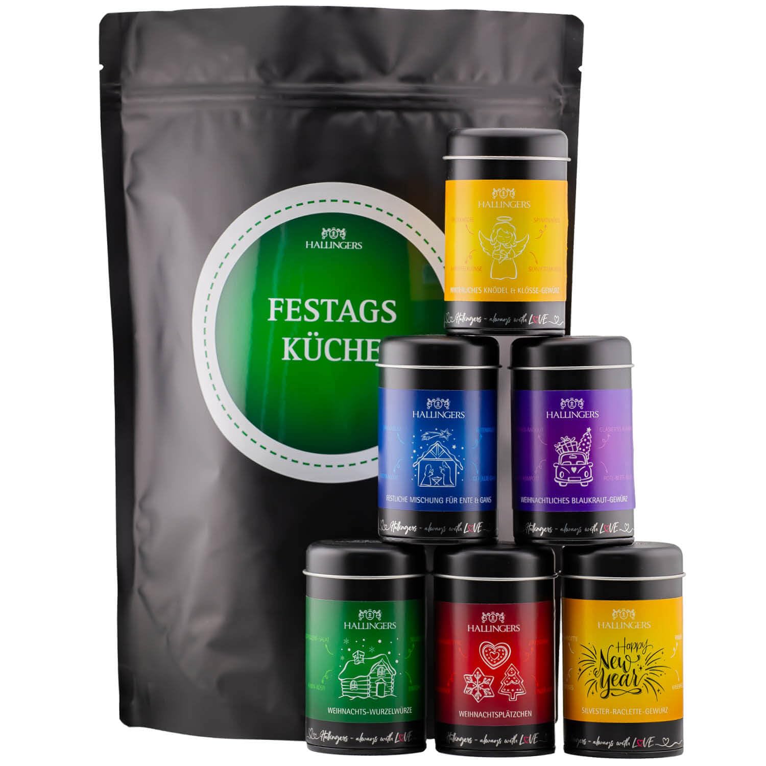 hallingers-festtagsk-che-gew-rzset-505g-weihnachten-wundert-te image 1