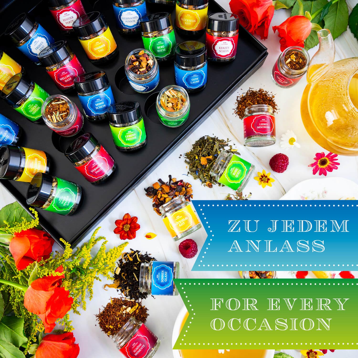hallingers-tee-deluxe-selektion-24-probierset-loser-tee-geschenkbox image 3