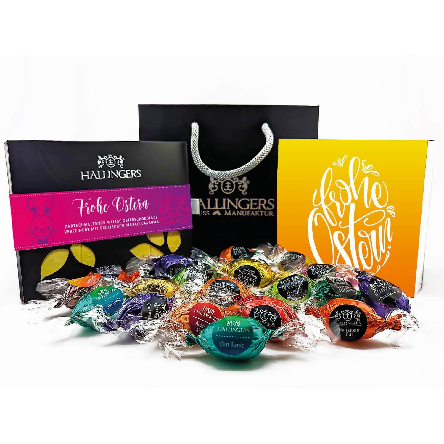 hallingers-easter-bag-ostergeschenk-set-518g-schokolade image 1