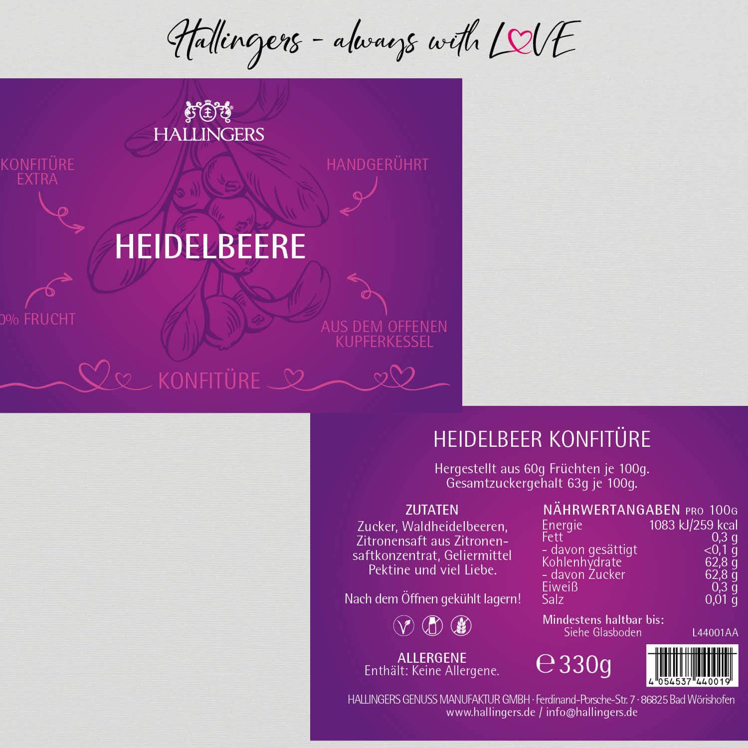 hallingers-honig-konfit-ren-wald-heidelbeere-konfit-re-330g image 6