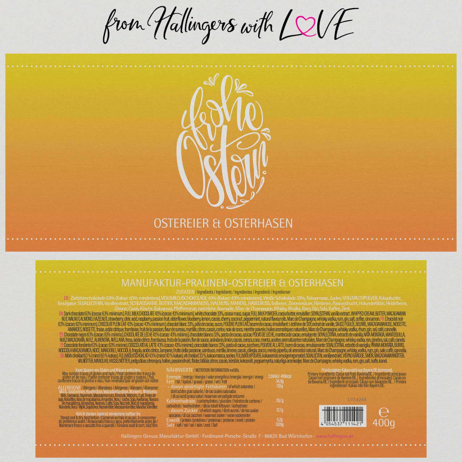 hallingers-frohe-ostern-osterei-pralinen-geschenkdose-400g image 6
