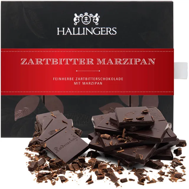 hallingers-marzipan-vegane-schokolade-tafel-90-g-ohne-alkohol image 1