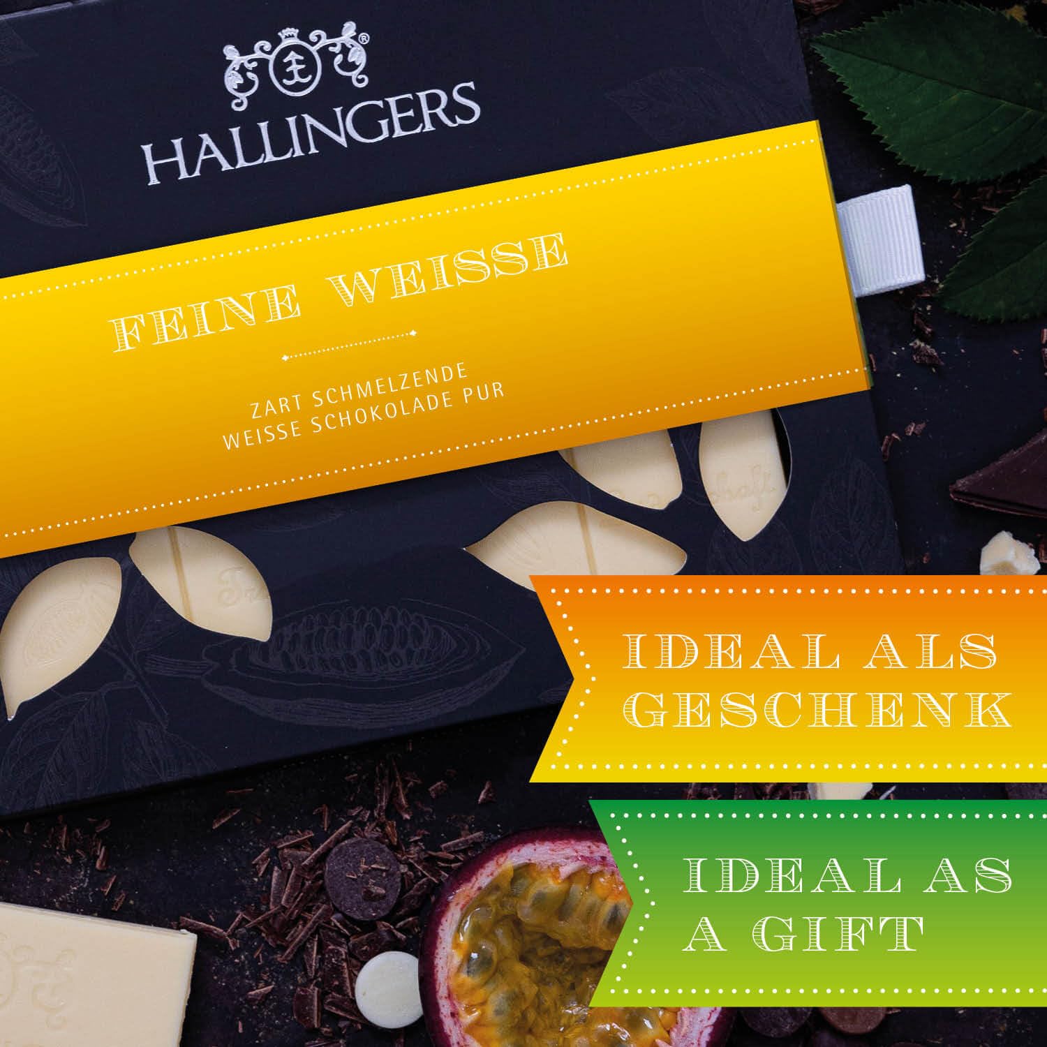hallinger-wei-pur-wei-e-schokolade-tafel-ohne-alkohol-90g image 3