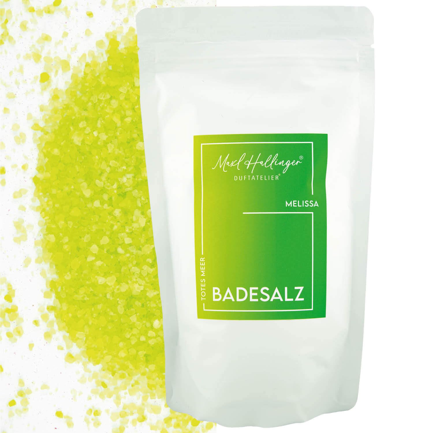 hallingers-wellness-melissa-badesalz-400g-totes-meer image 1