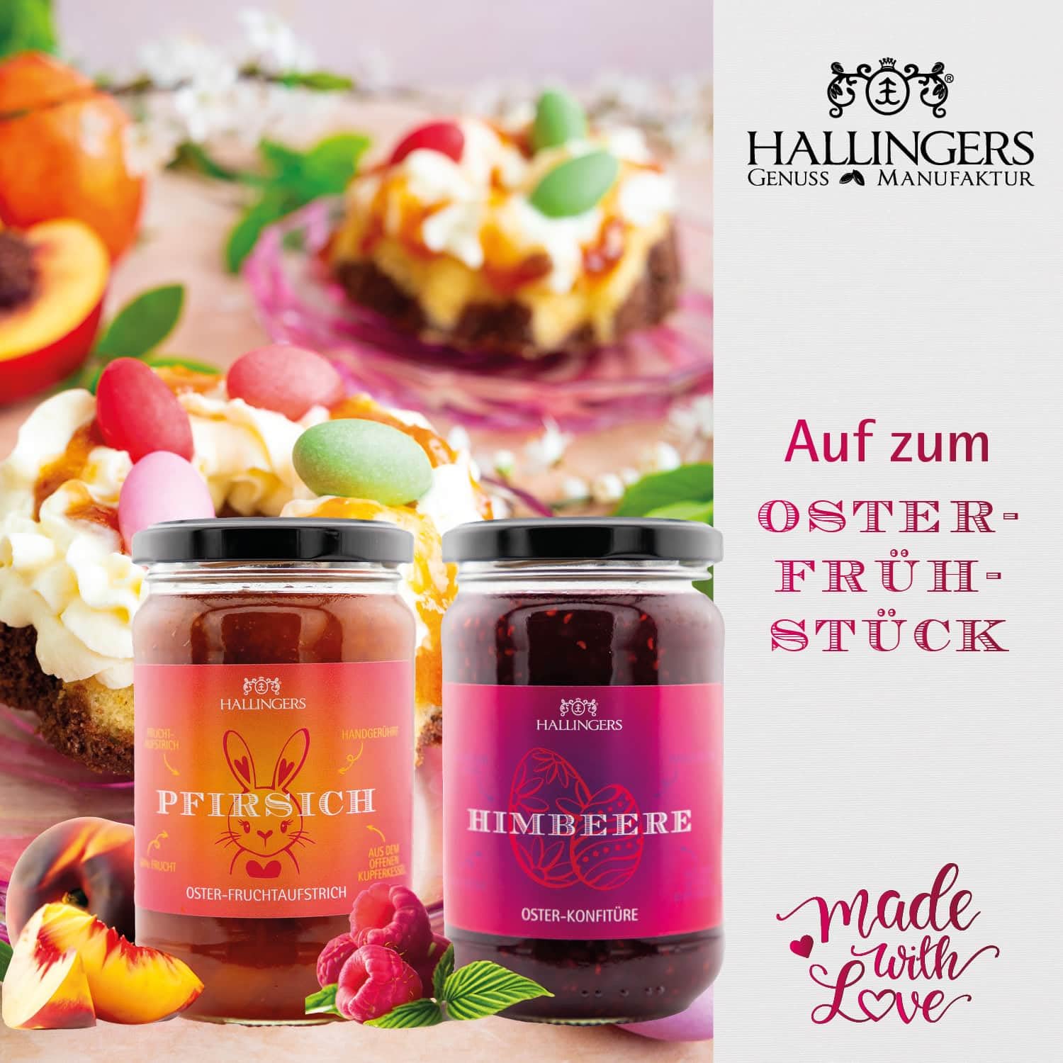 hallingers-gru-osterhase-orange-feinkost-geschenkkorb-xxl image 2