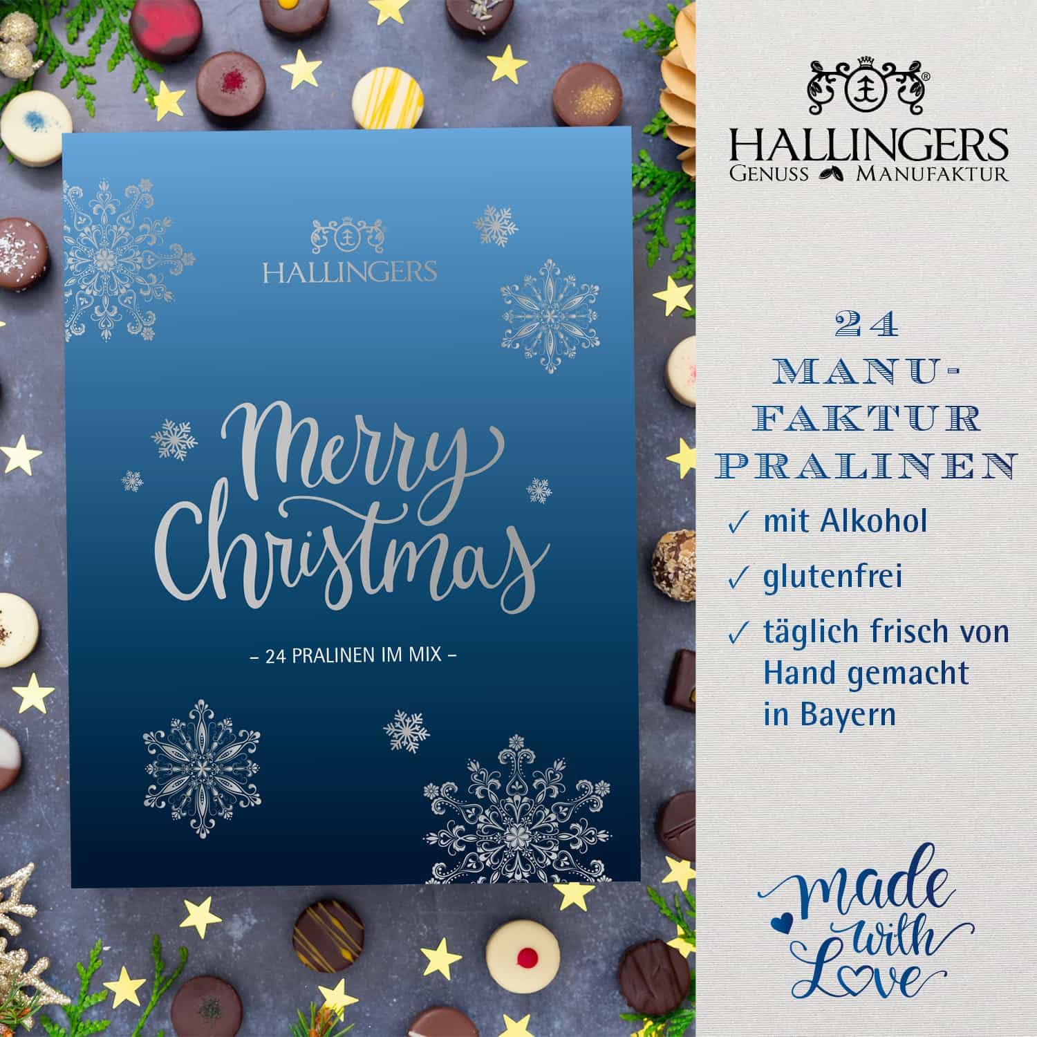 hallingers-adventskalender-blue-christmas-pralinen-24-st-ck image 2