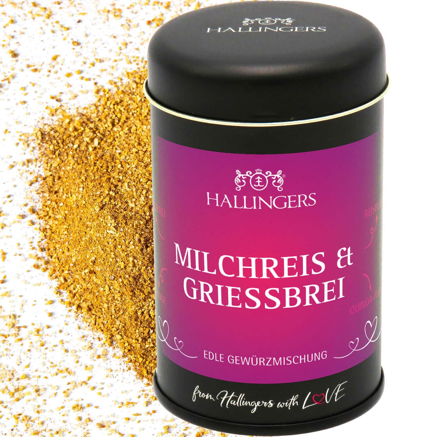 hallingers-kochen-milchreis-griesbrei-gew-rz-100-g image 1