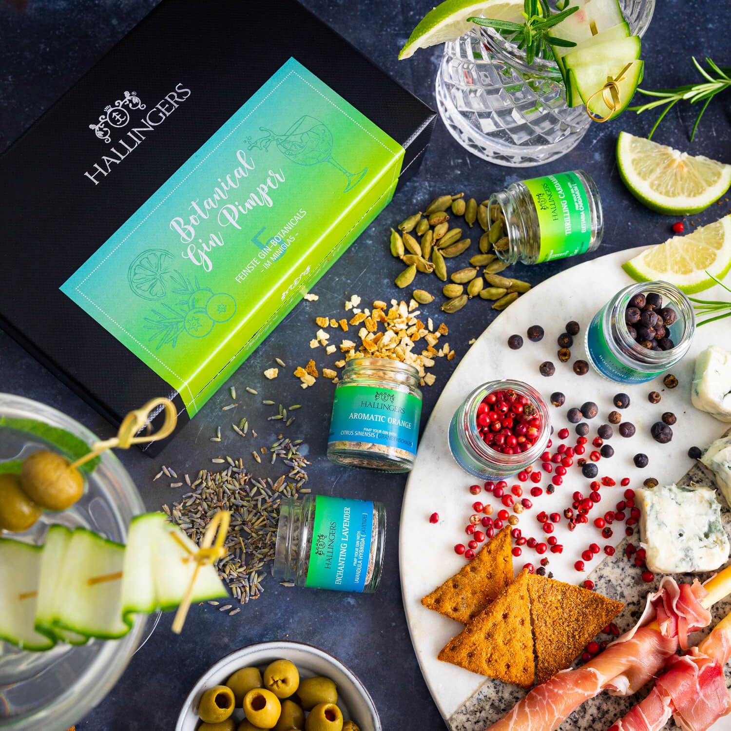 hallingers-kochen-botanical-gin-pimper-72235-gew-rz-set-5-gew-rze image 2