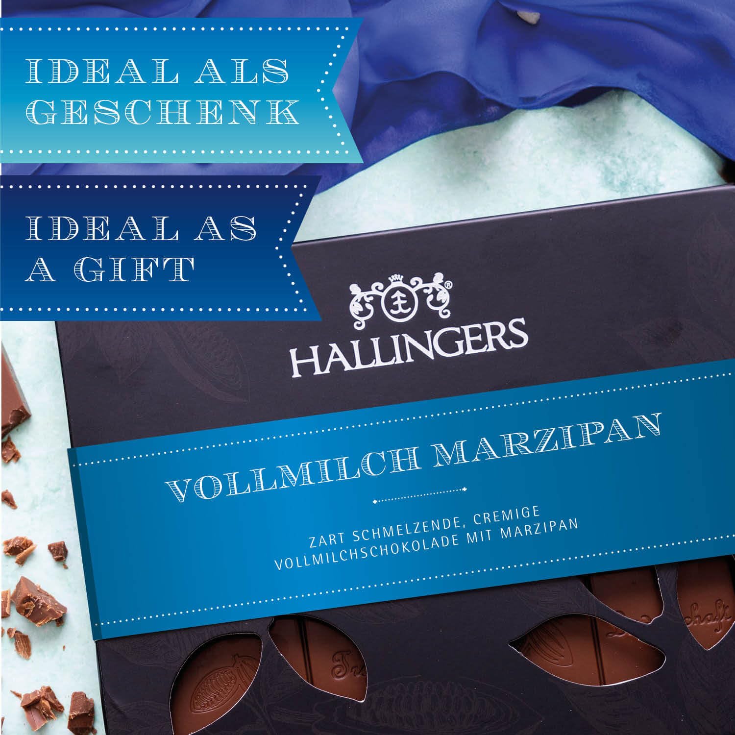 hallingers-schokolade-marzipan-vollmilch-tafel-90-g image 3