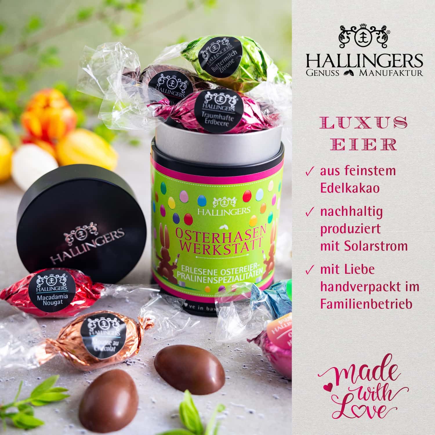 hallingers-pralinen-osterhasen-werkstatt-ostereier-150g-dose image 3
