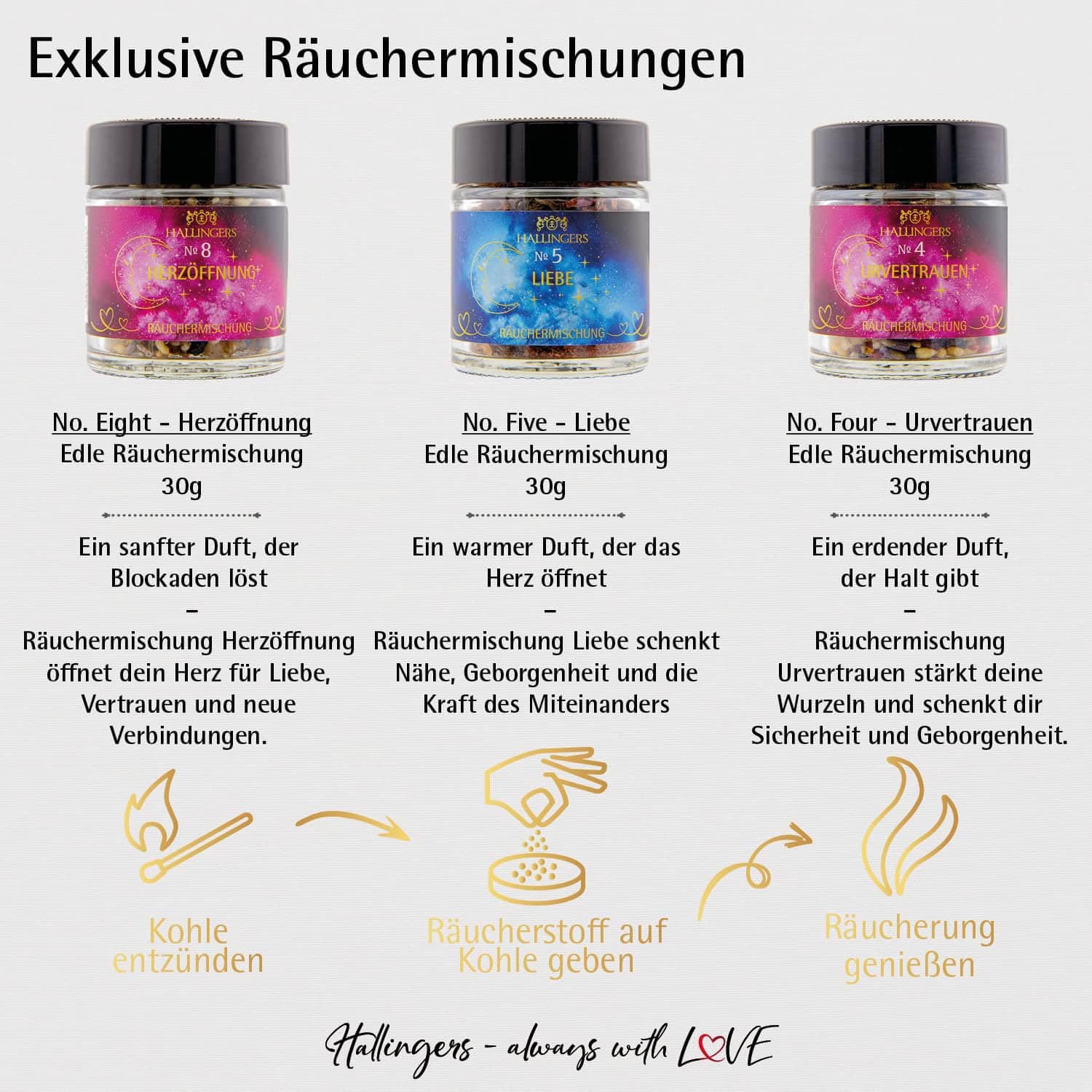 hallingers-spirituals-kraft-liebe-r-ucherwerk-geschenk-set-3er-meditation image 5