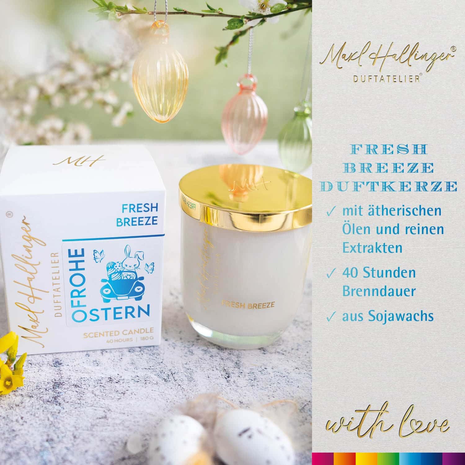 hallingers-spirituals-duftkerze-fresh-breeze-ostern-180g-geschenkbox image 2