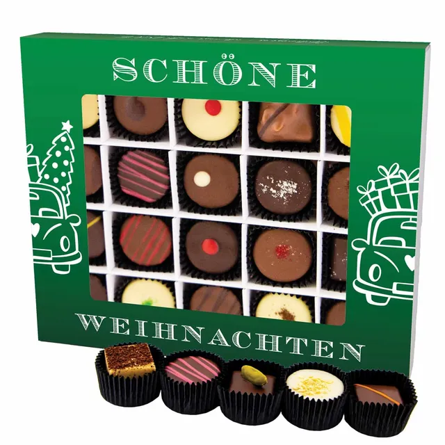 hallingers-pralinen-sch-ne-weihnachten-15107-pralinenbox-240g-alkohol image 1