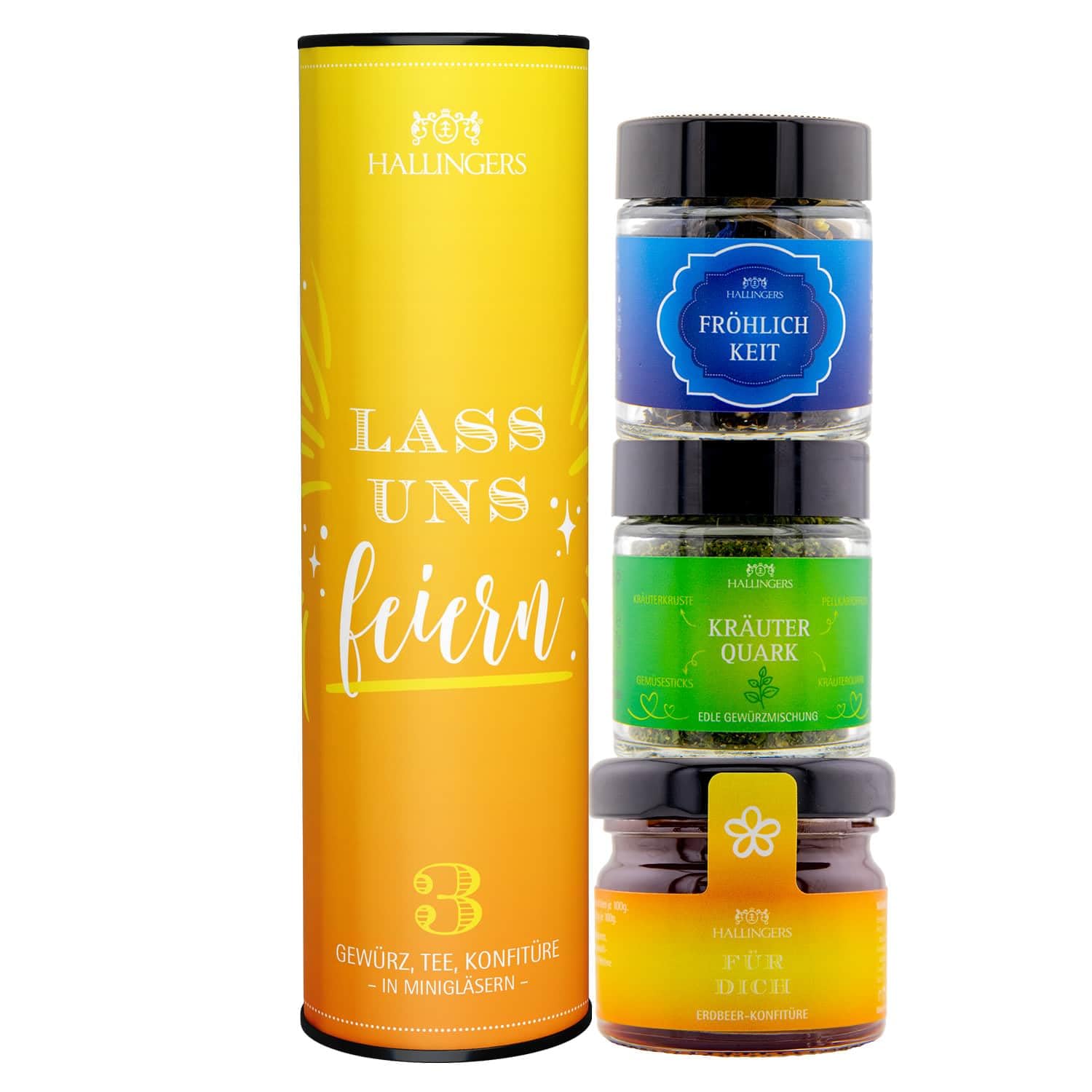 hallingers-geschenkesets-lass-uns-feiern-geschenkset-3-minigl-ser image 1