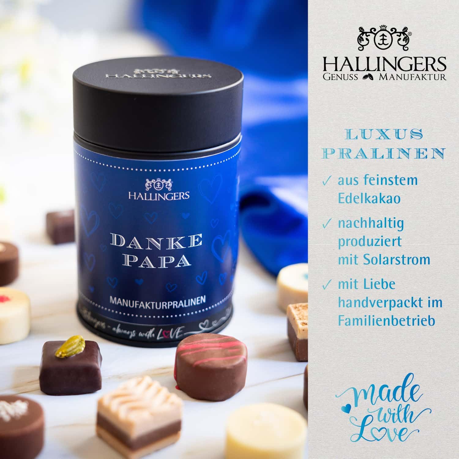 hallingers-pralinen-danke-papa-geschenkdose-150g-ohne-alkohol image 3