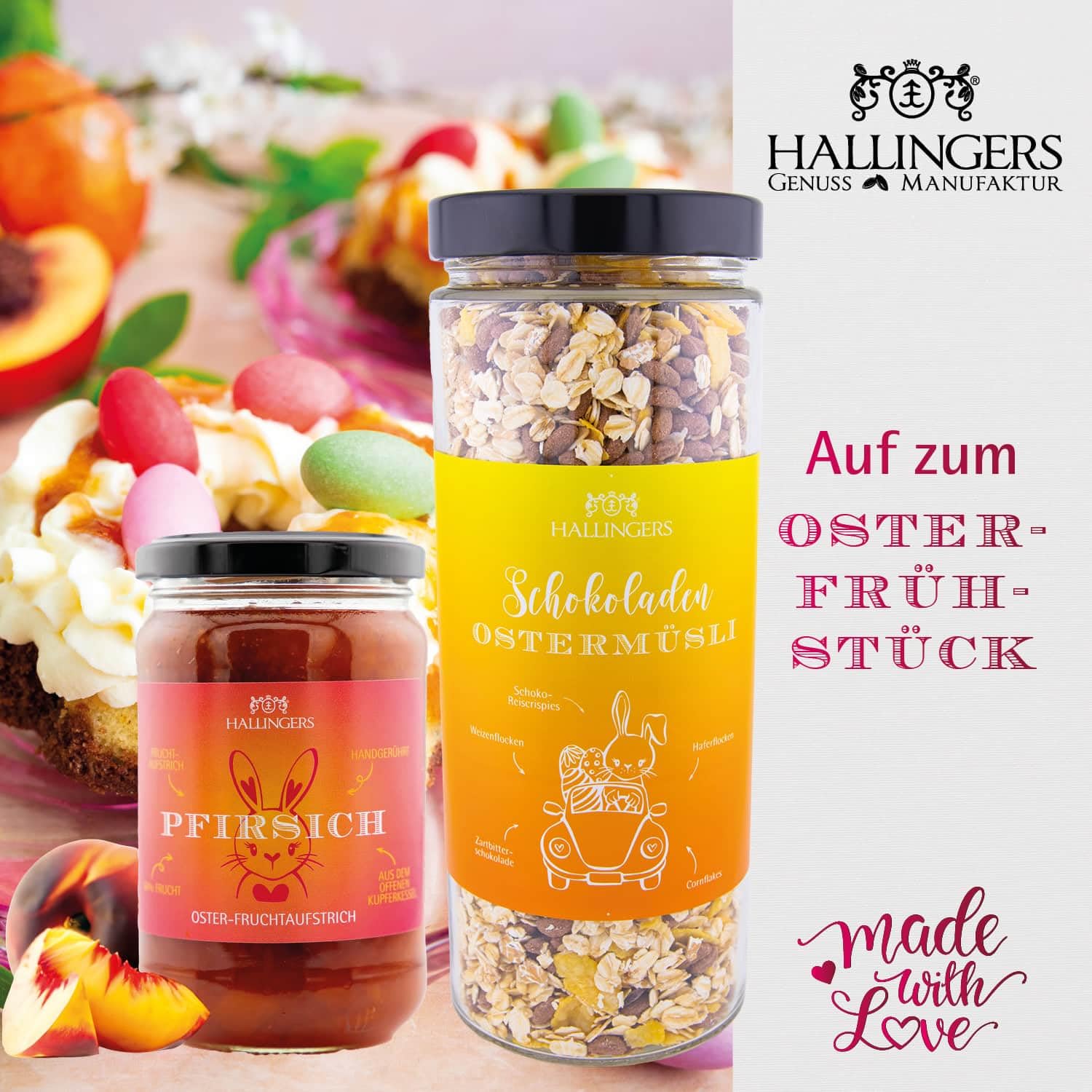hallingers-gru-osterhase-green-feinkost-geschenkkorb-xxl image 2