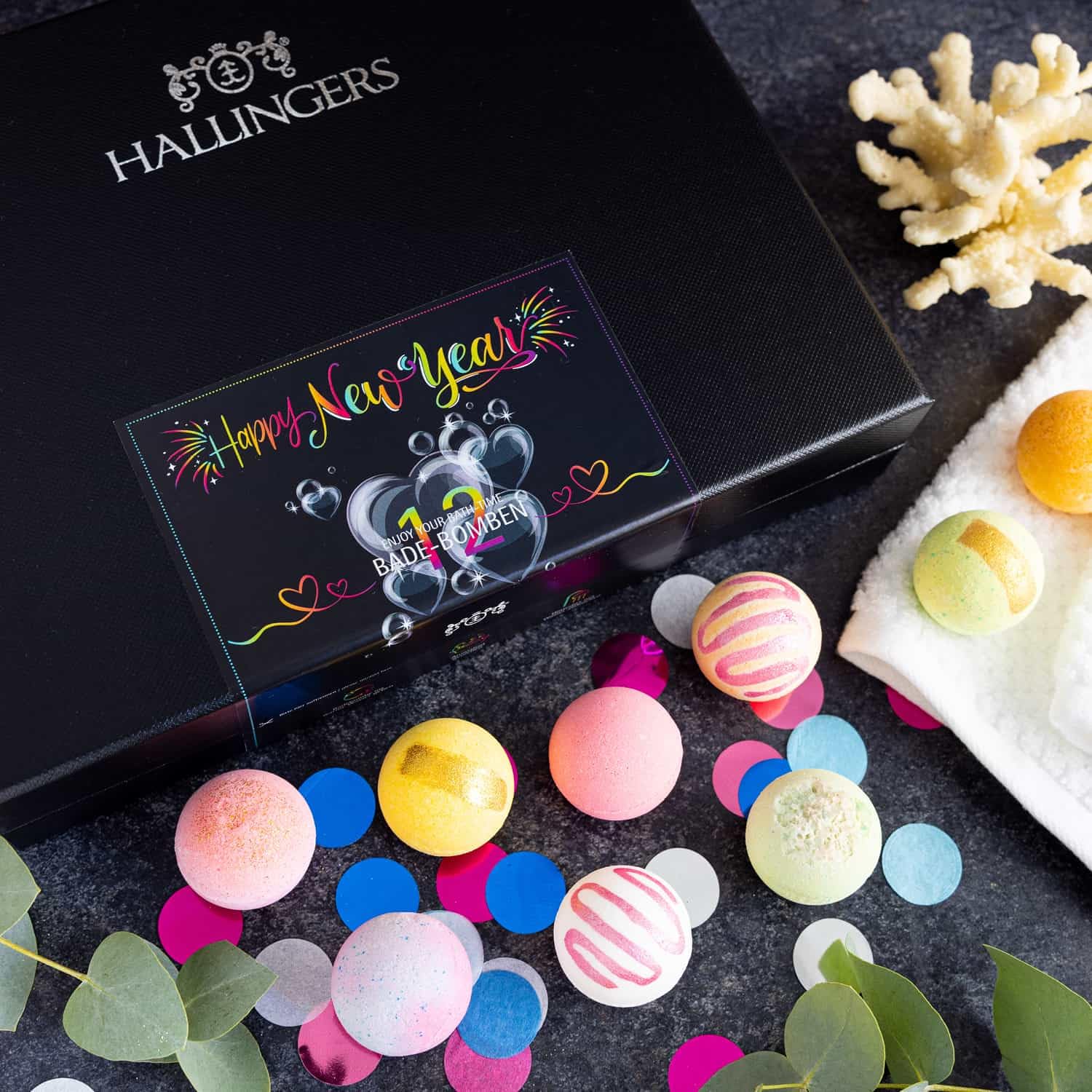 hallingers-wellness-happy-new-year-badebomben-12er-box image 2