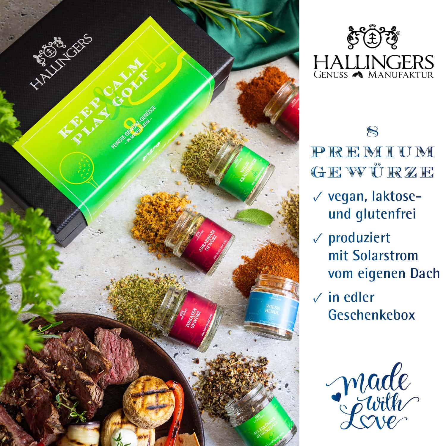 hallingers-kochen-keep-calm-golf-gew-rzbox-8er-114g image 2