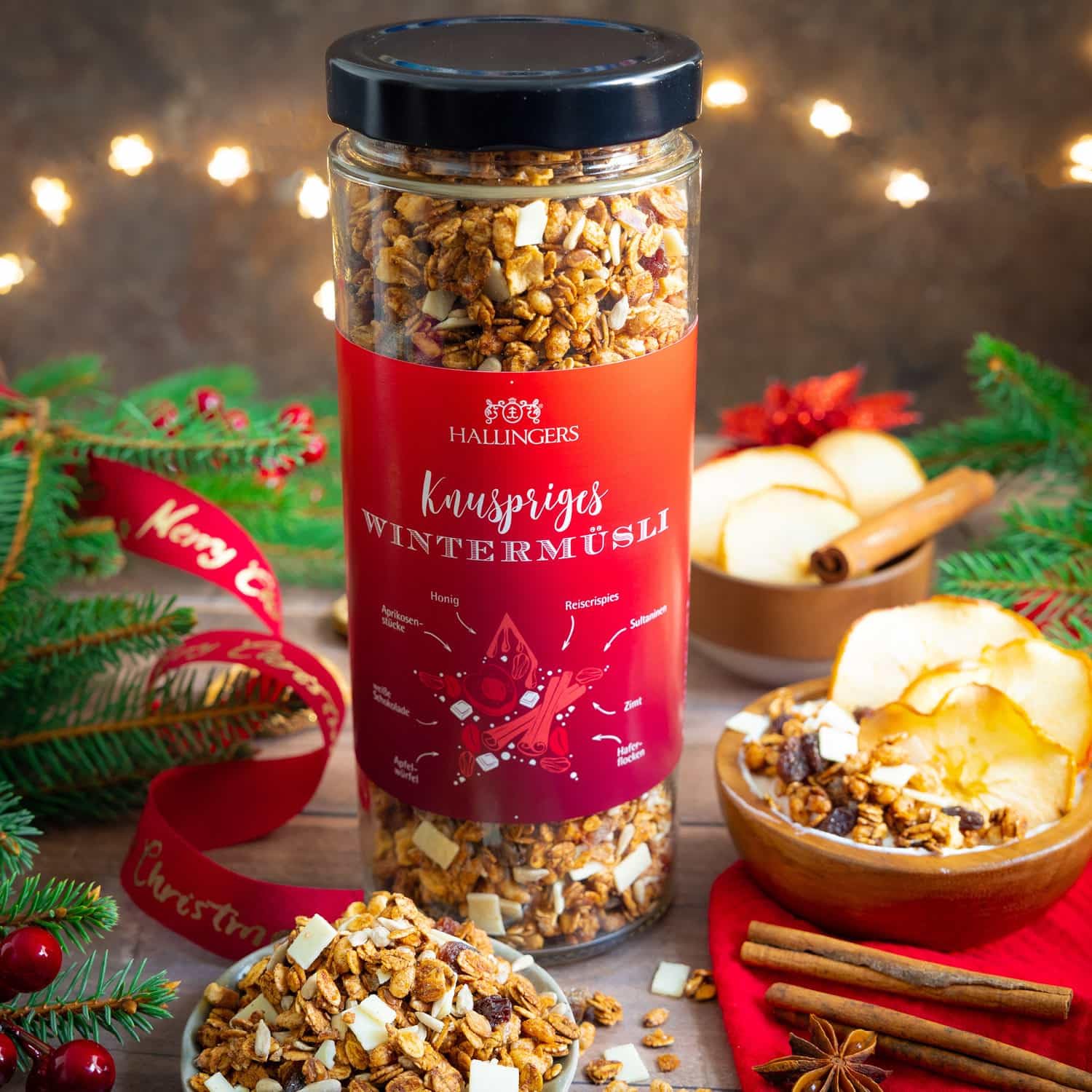 hallingers-m-sli-knuspriges-winter-m-sli-zimt-schoko-glas-500g image 2