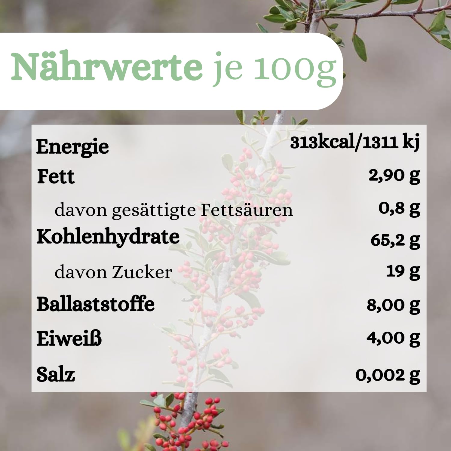 1001-frucht-superfoods-berberitzen-getrocknet-1-kg-ungezuckert image 2