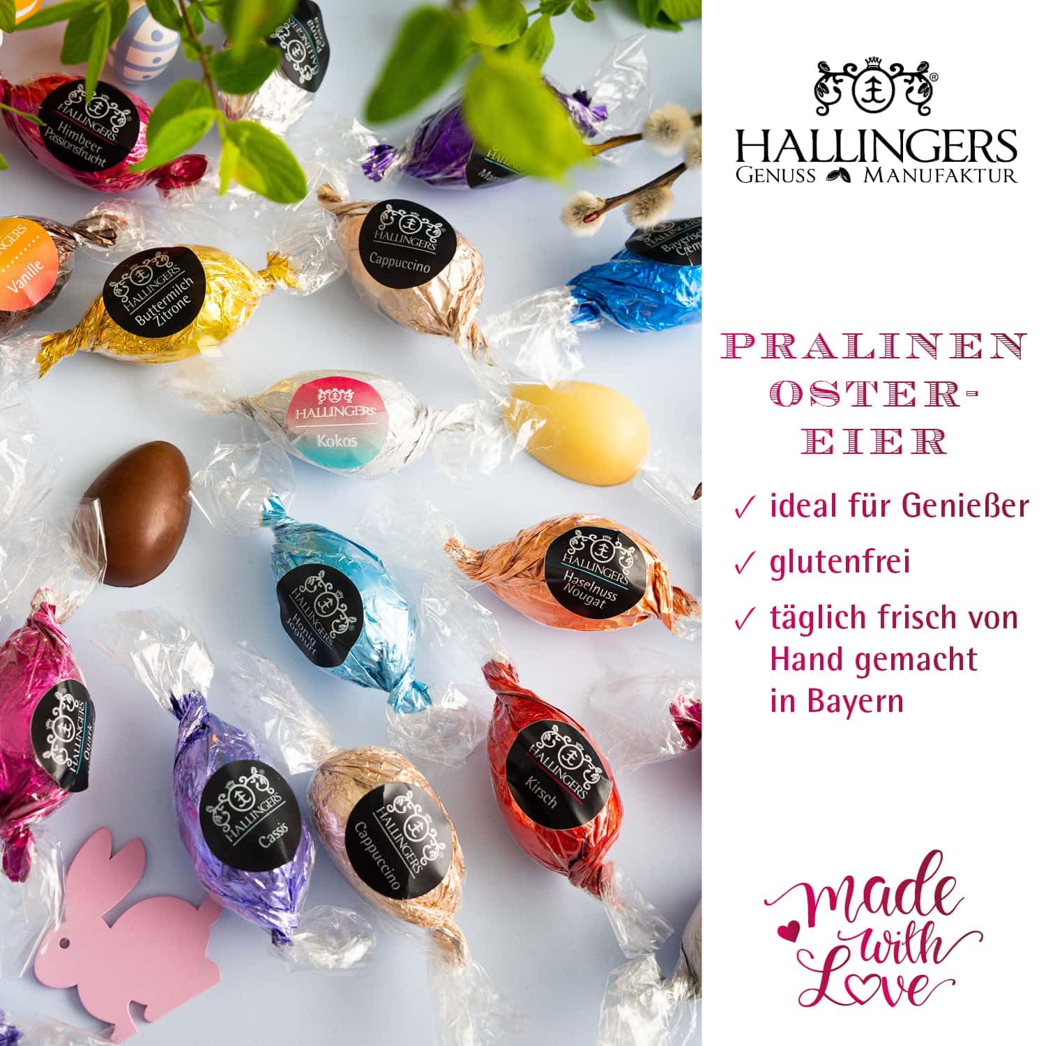 hallingers-easter-box-ostergeschenk-xxl-1440g-90-ostereier image 2