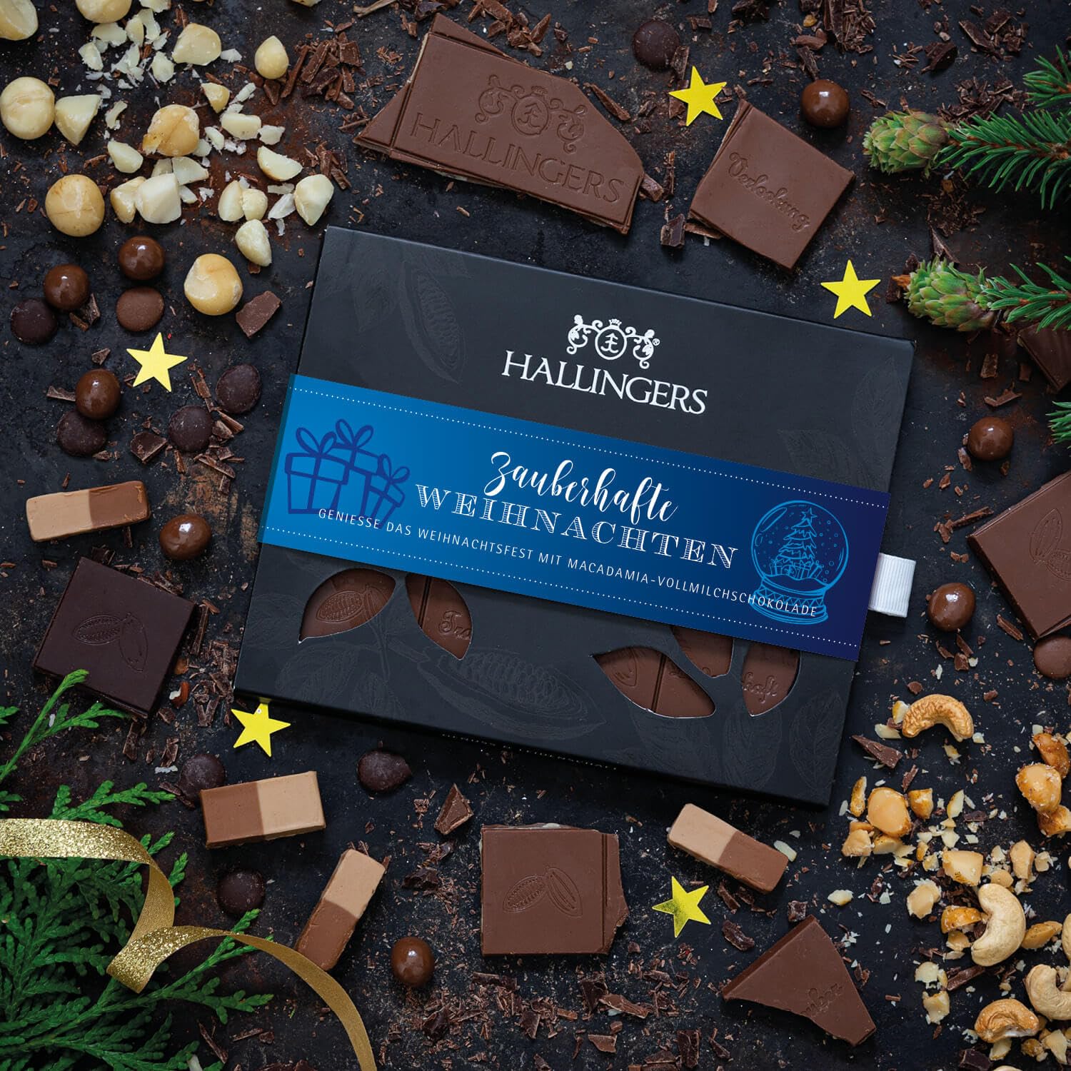 hallingers-zauberhafte-weihnachten-schokolade-macadamia-10x900g image 2