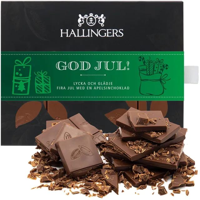 hallingers-god-jul-green-orange-schokolade-tafel-90g image 1