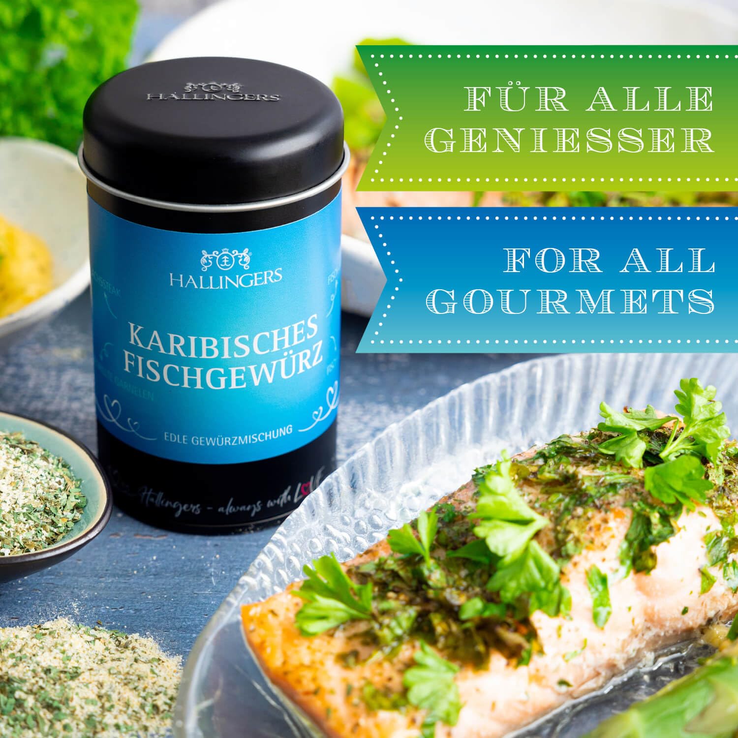 hallingers-kochen-karibisches-fischgew-rz-mischung-dose-105g image 3
