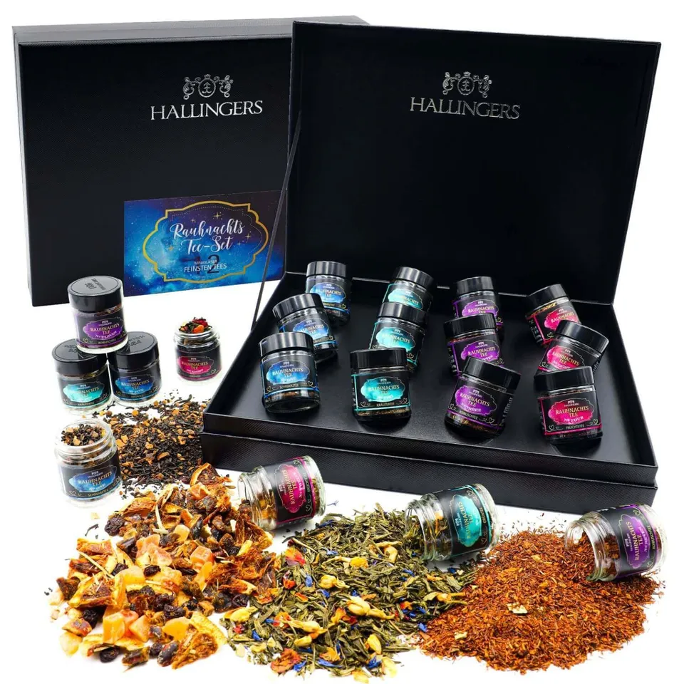 hallingers-tee-rauhnachts-tee-set-12-sorten-geschenkbox image 1