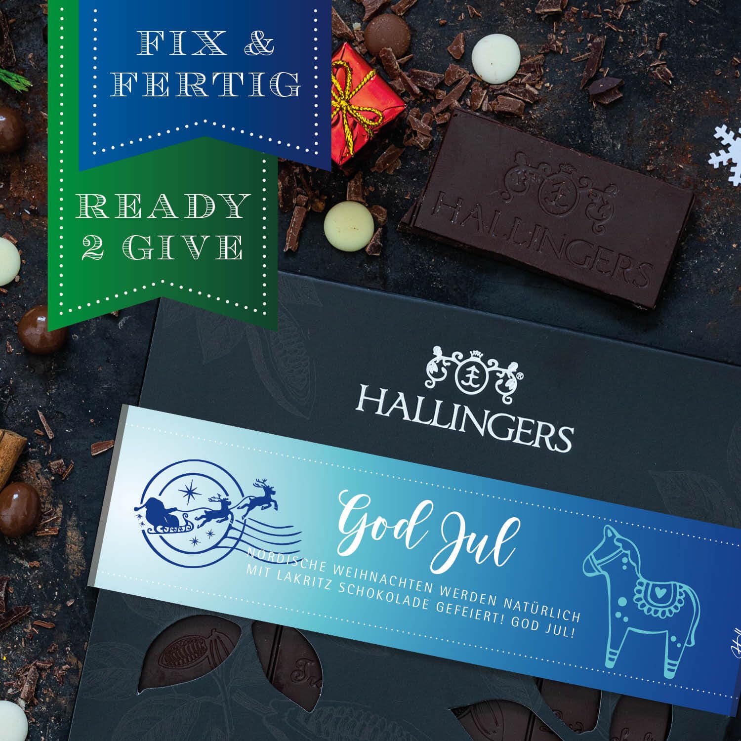 hallingers-schokolade-god-jul-tafel-lakritz-10x-vegan image 3