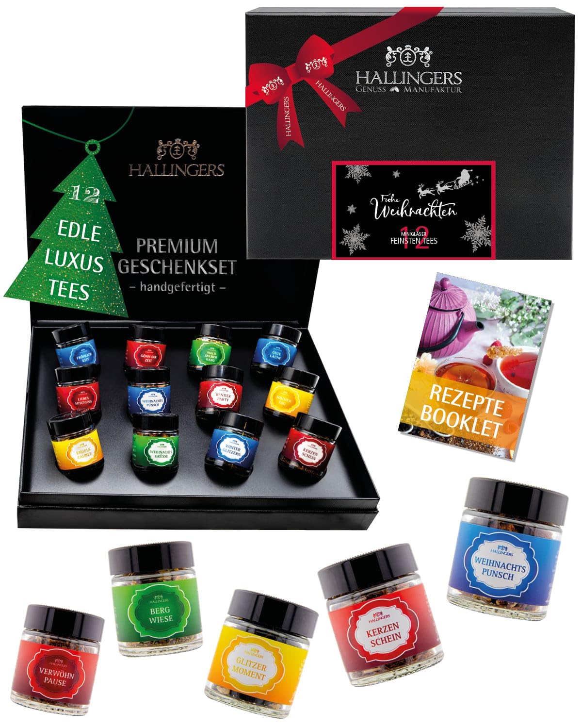 hallingers-tee-frohe-weihnachten-geschenkset-12-sorten image 1