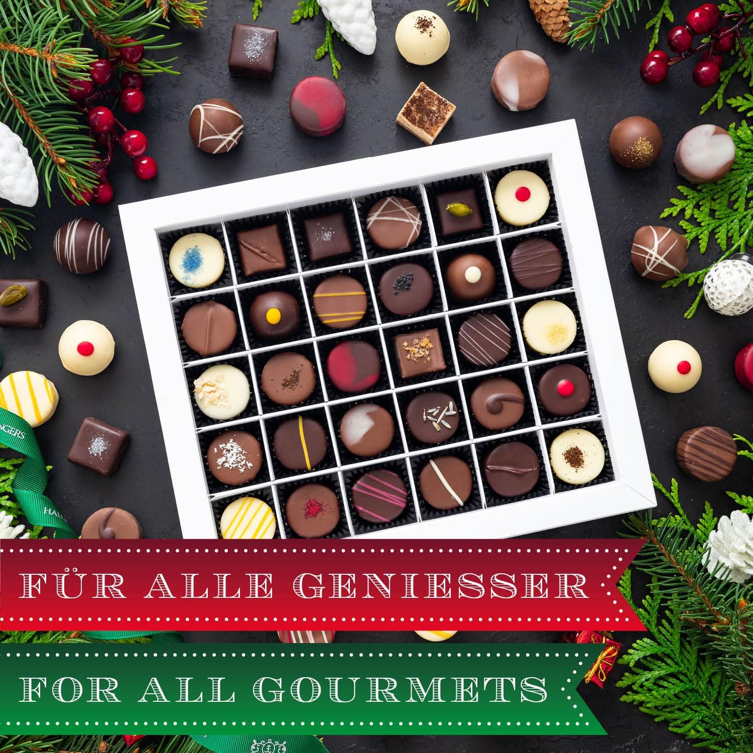 hallingers-frohe-weihnachten-pralinen-30-st-ck-360-g-gr-n image 3
