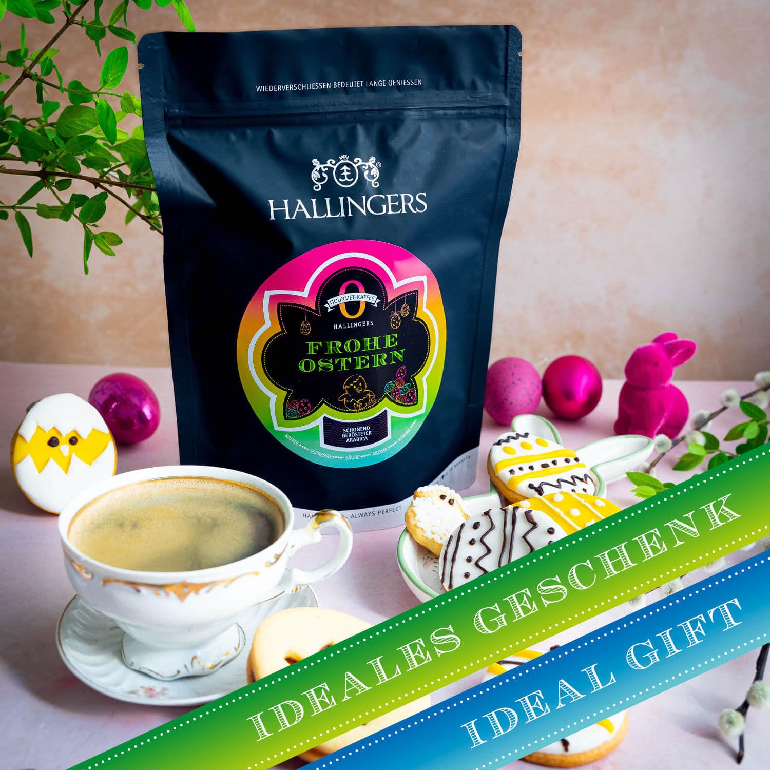 hallingers-no-o-frohe-ostern-kaffee-arabica-bohnen-500-g image 3