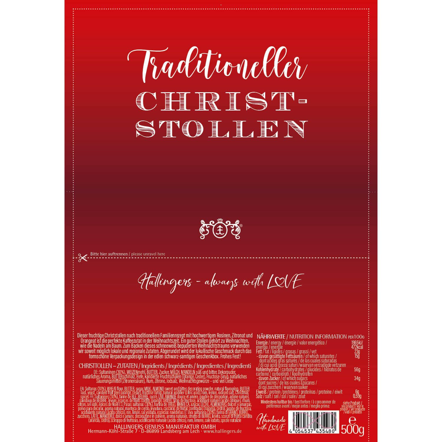 hallingers-gen-sse-christstollen-yellow-stollen-500g-traditionell image 6