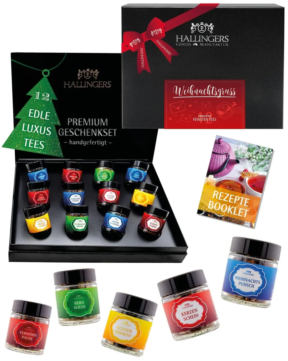 hallingers-tee-weihnachtsgru-teeset-12-sorten-loser-tee image 1